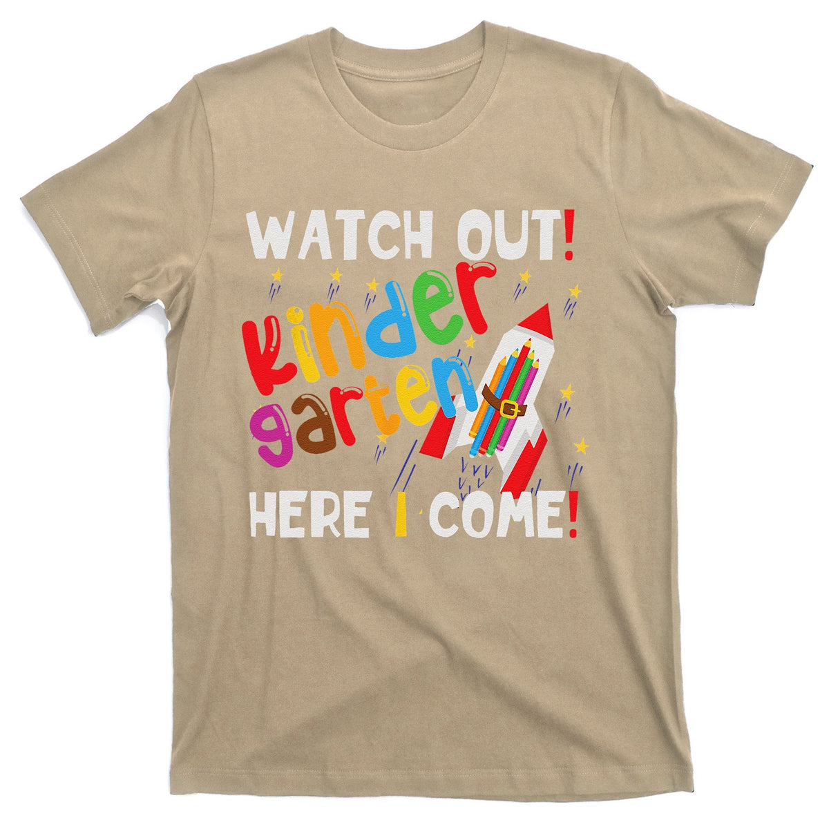 1st Day Of Kindergarten Funny Back To School T-Shirt product image 1