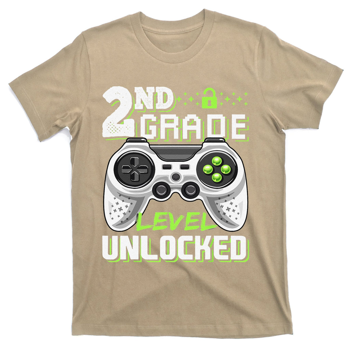 2nd Grade Level Unlocked Video Game Back To School T-Shirt product image 1