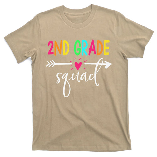 2nd Grade Squad Back To School Team Teacher Student T-Shirt product image 1