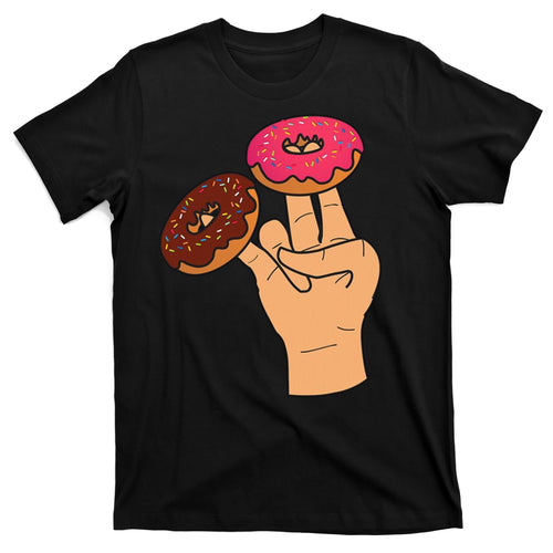2 In The Pink 1 In Stink Dirty Humor Donut T-Shirt product image 1