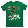 3rd Grade Rocks Camo T-Shirt product image 1