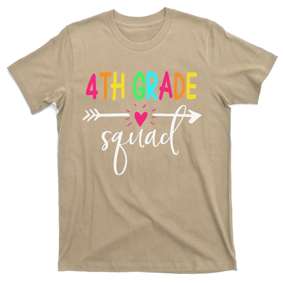 4th Grade Squad Back To School Team Teacher Student T-Shirt product image 1
