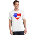 4th Of July USA Heart T-Shirt product image 1