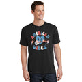 4th Of July Retro Funny Amerrican Vibes Music Gift T-Shirt product image 1