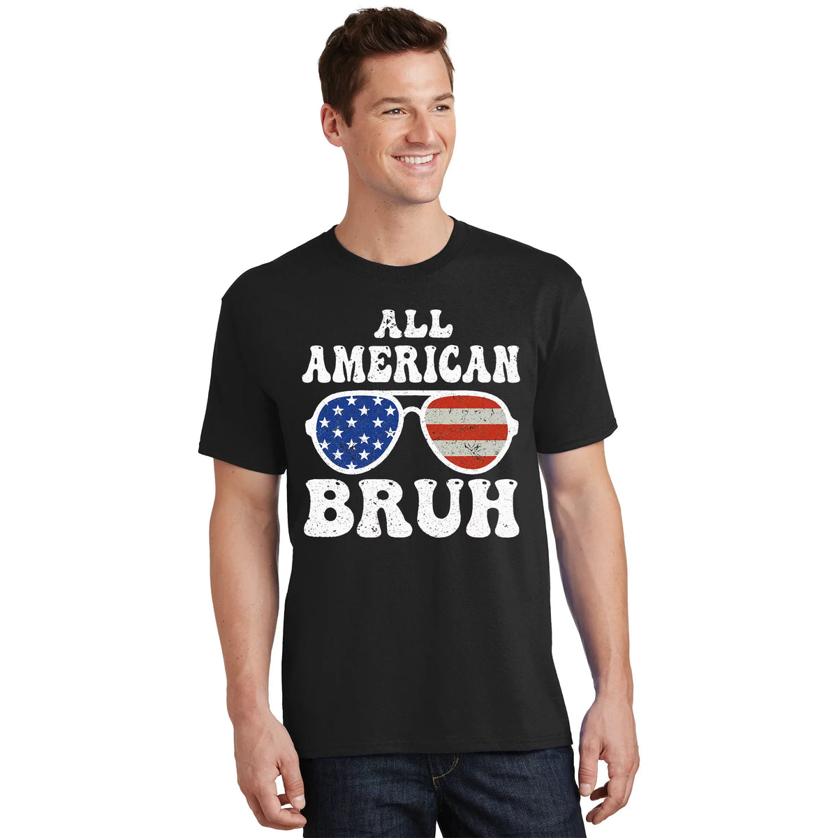 All American Bruh 4th Of July T-Shirt product image 1