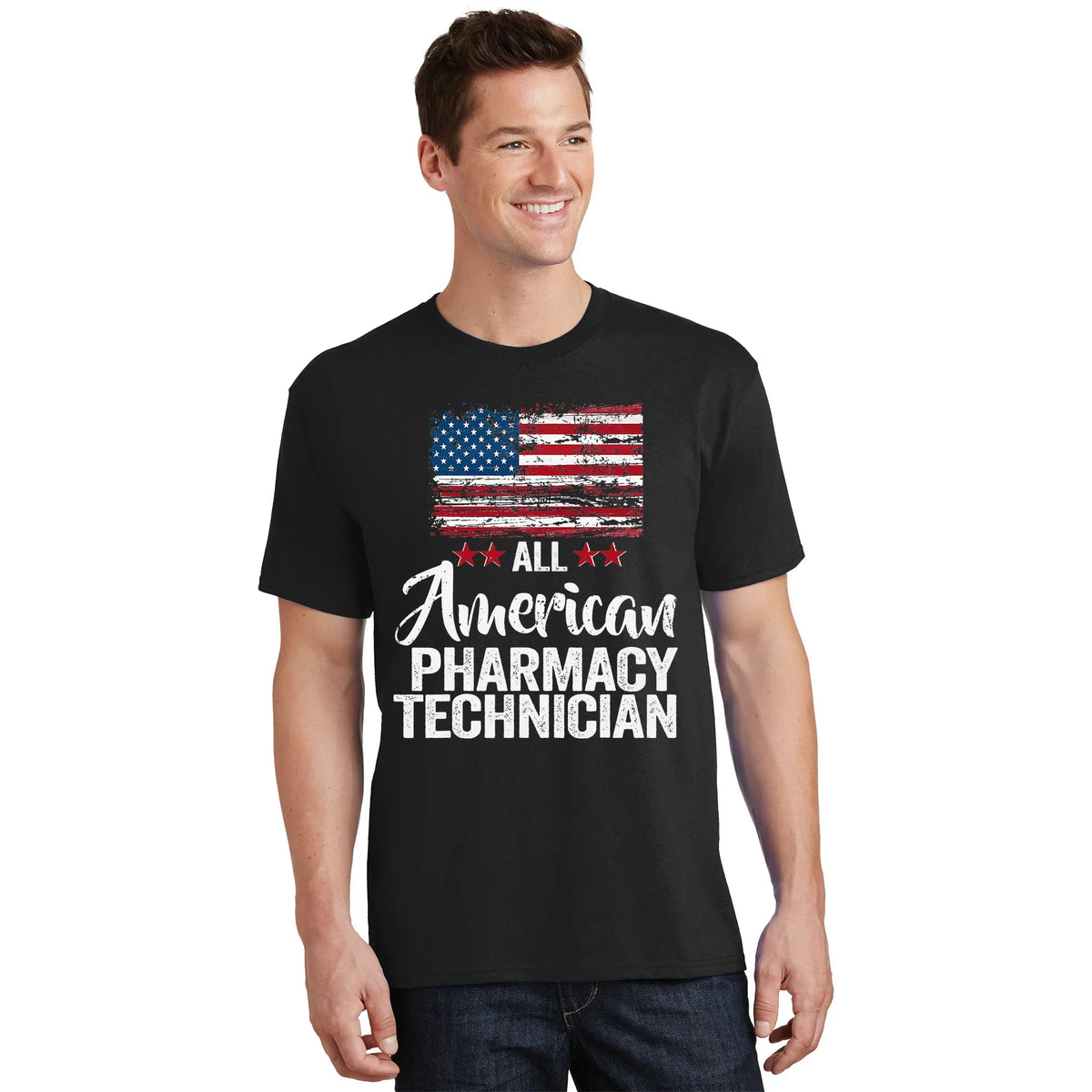 All American Pharmacy Technician 4th Of July Family product image 1
