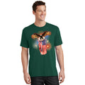 America USA Flag Eagle Fireworks T-Shirt product image 1