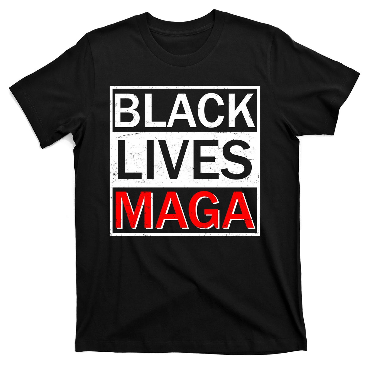 Black Lives MAGA T-Shirt product image 1