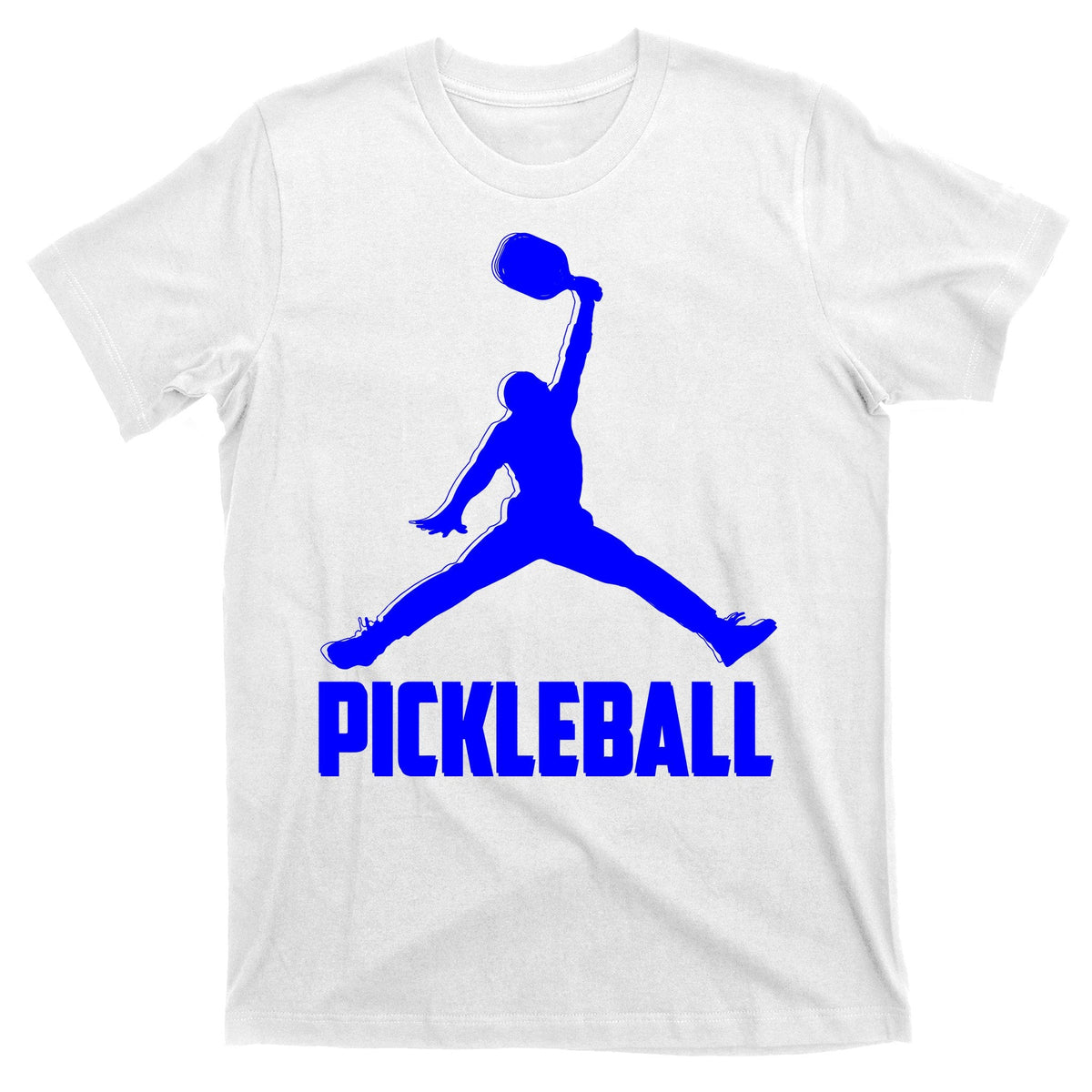 Blue Pickleball Sports Logo T-Shirt product image 1