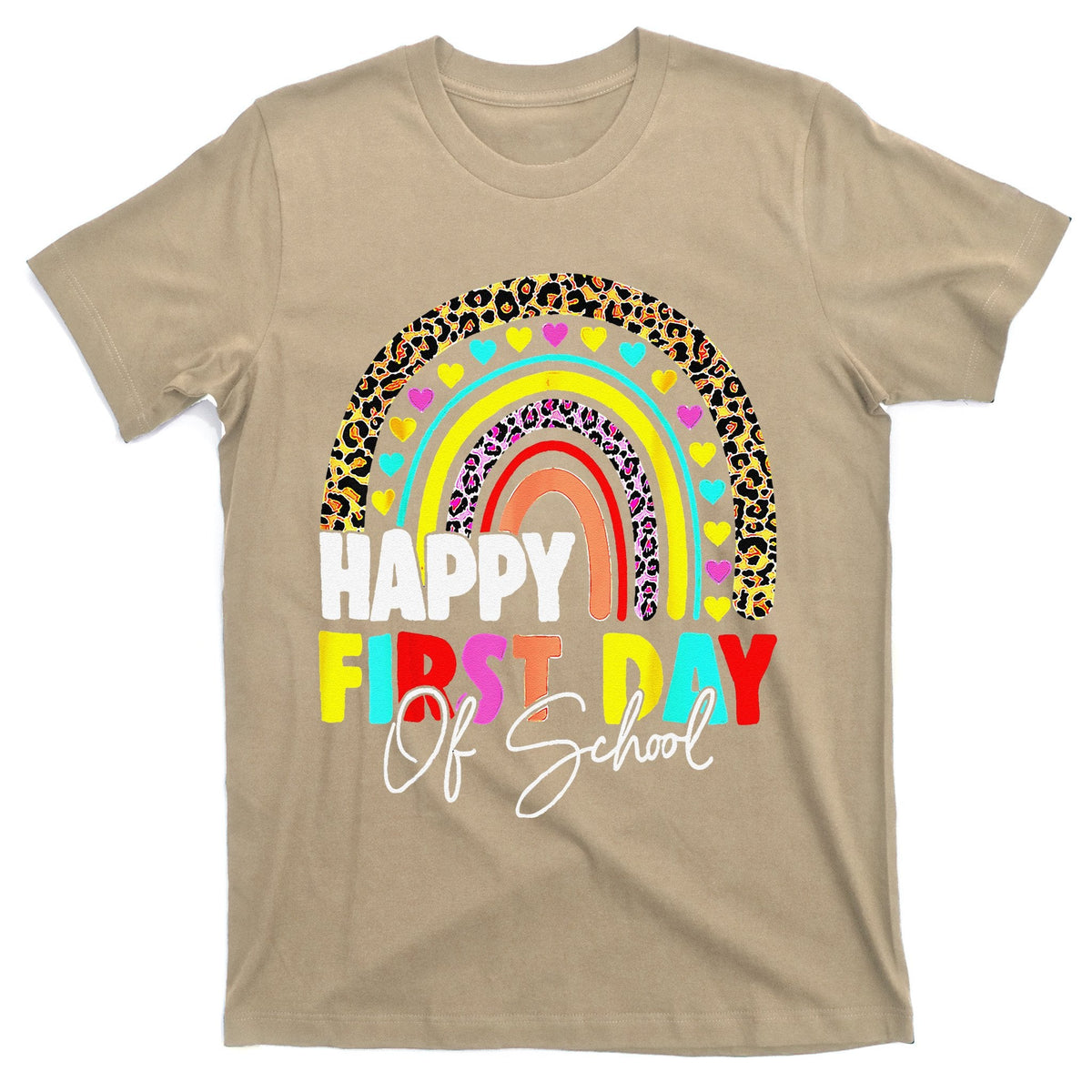 Back To School Funny Happy First Day Of For Teachers T-Shirt product image 1