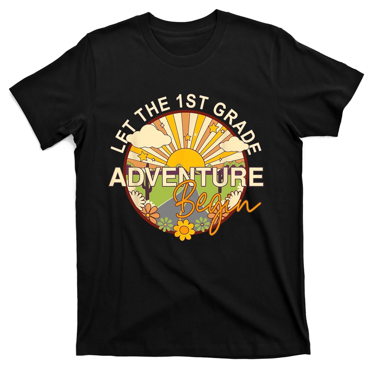 Back To School Let The 1st Grade Adventure Begin T-Shirt product image 1
