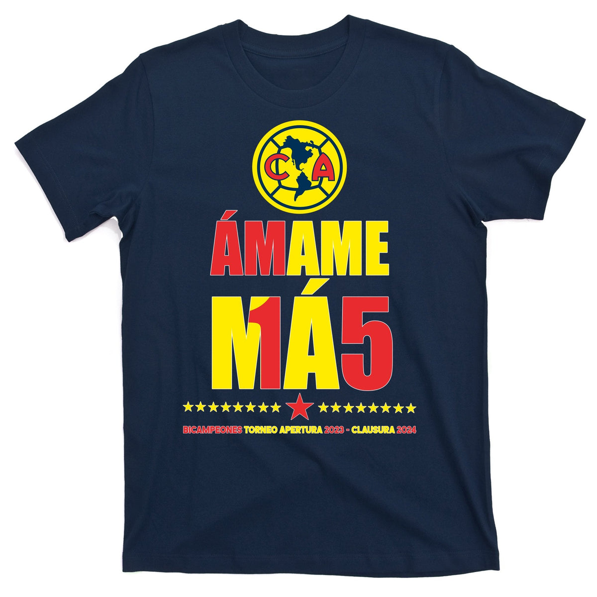 Club America Bicampeon Torneo Apertura 2023 T-Shirt product image 1