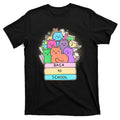 Cute Colorful Back to School Book Cats T-Shirt product image 1