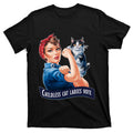 Childless Cat Ladies Vote Rosie The Riveter T-Shirt product image 1