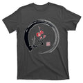 Cherry Blossom Japanese Ink Painting T-Shirt product image 1