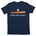 Come and Take It Houston Vintage Baseball Bat Flag T-Shirt product image 1
