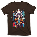 Christmas Raccoon T-Shirt product image 1