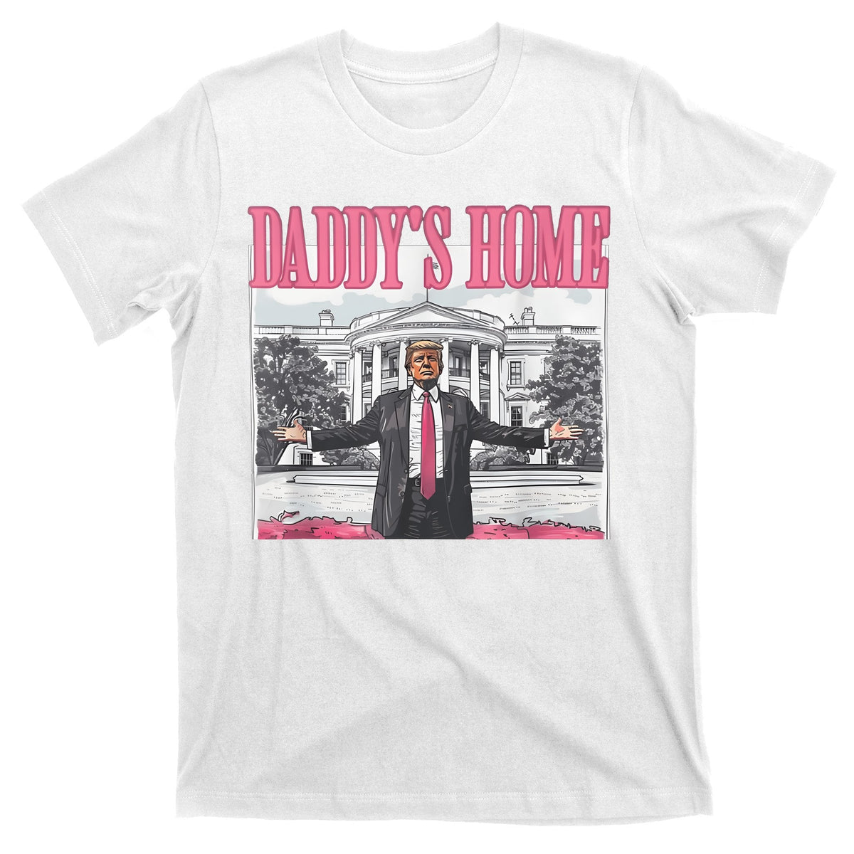 Daddys Home Vote Donald Trump 2024 Election T-Shirt product image 1