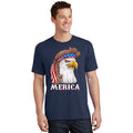 Eagle Mullet 4th Of July USA American Flag Merica T-Shirt product image 1