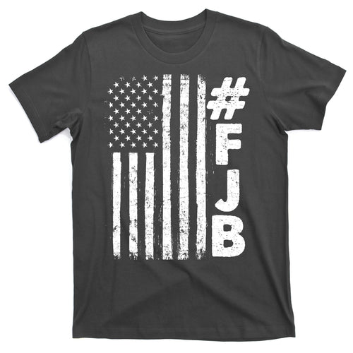 #FJB Distressed USA American Flag T-Shirt product image 1