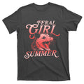 Funny Feral Girl Summer Opossum T-Shirt product image 1