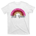 First Grade Cute Rainbow Back To School T-Shirt product image 1