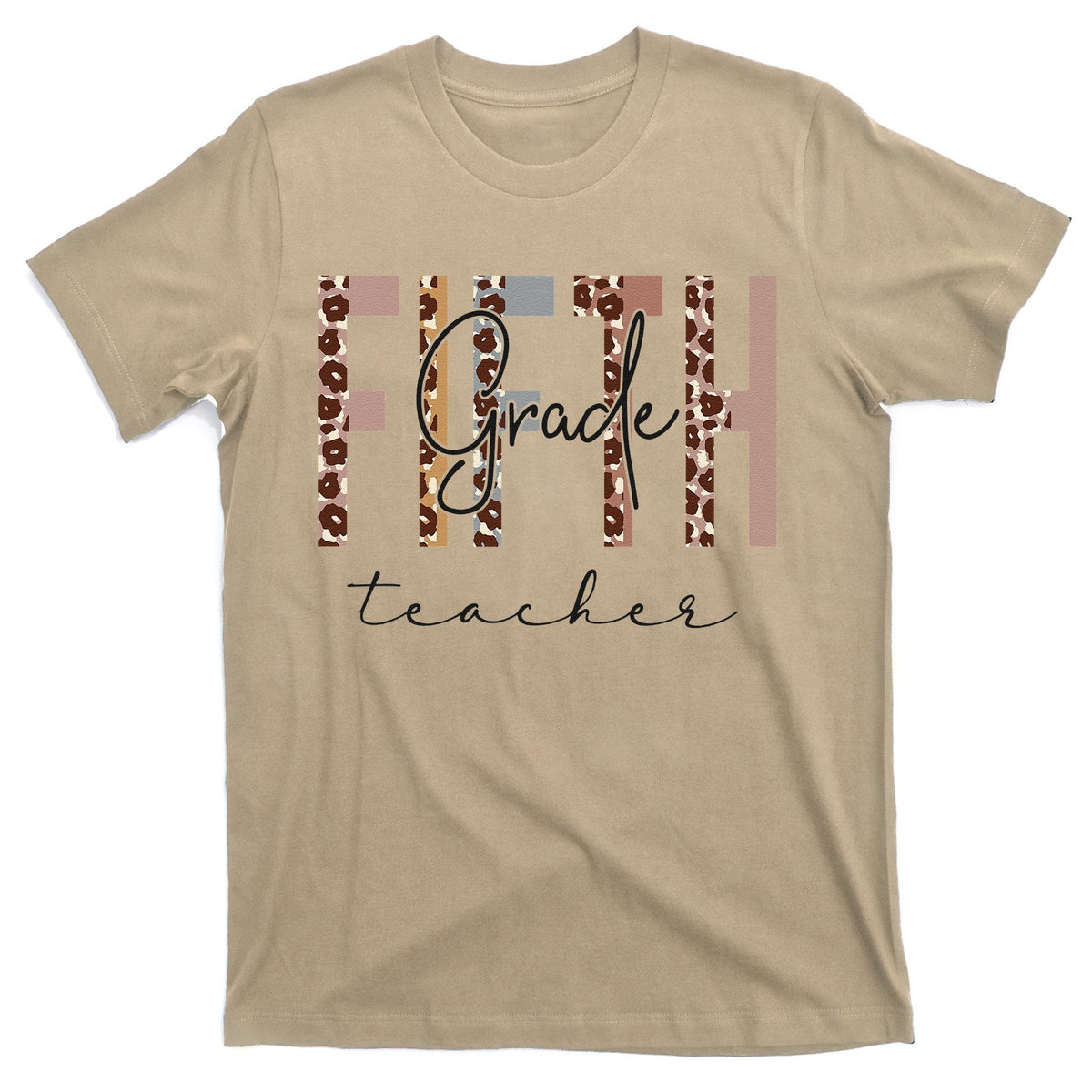 Fifth Grade Teacher Back To School Appreciation Leopard product image 1