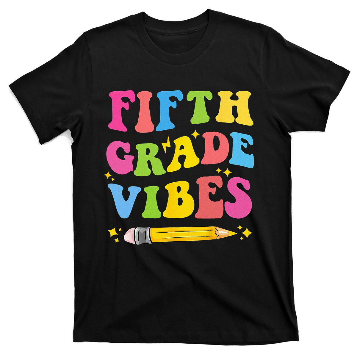 Fifth Grade Vibes Back To School T-Shirt product image 1