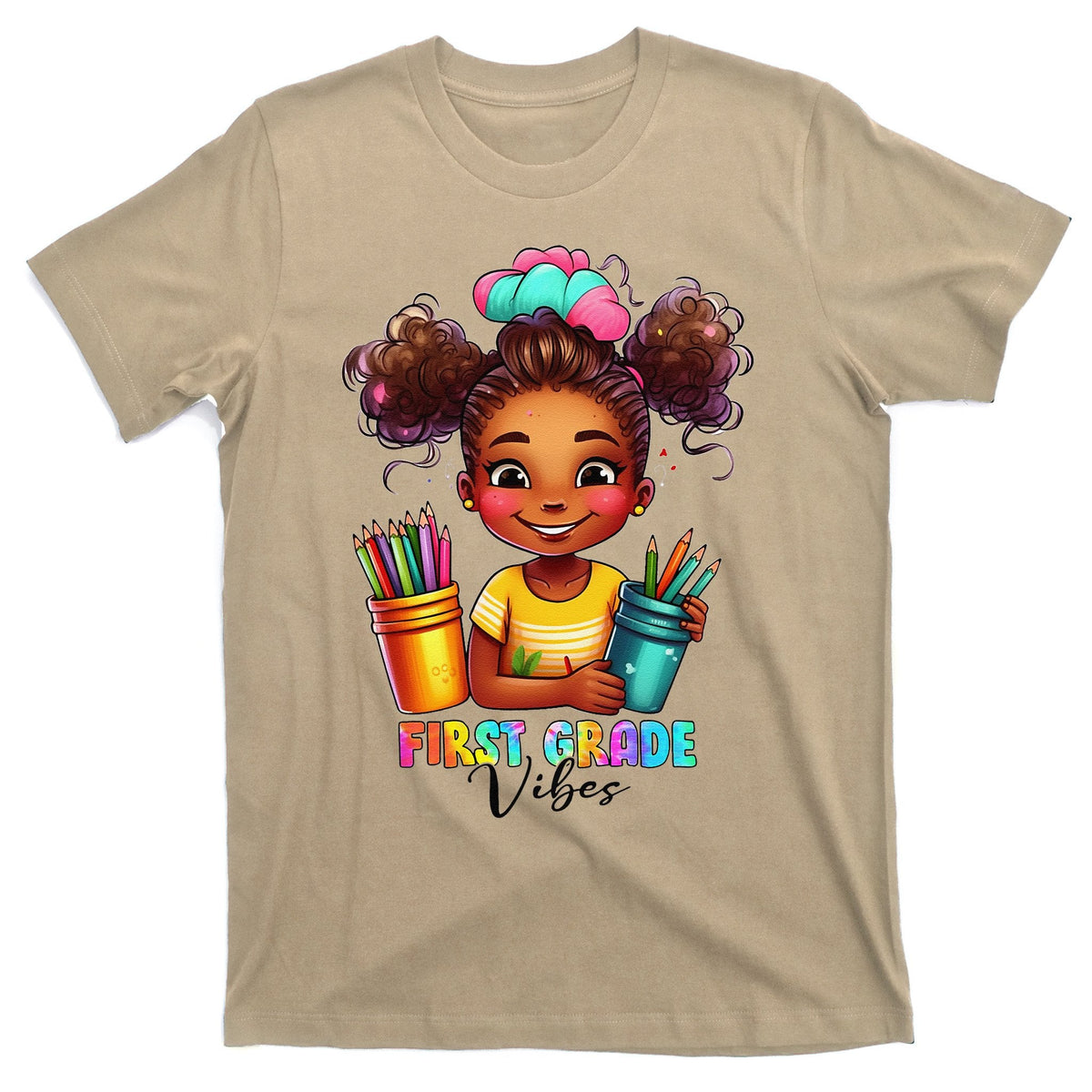First Grade Vibes 1st Back To School T-Shirt product image 1