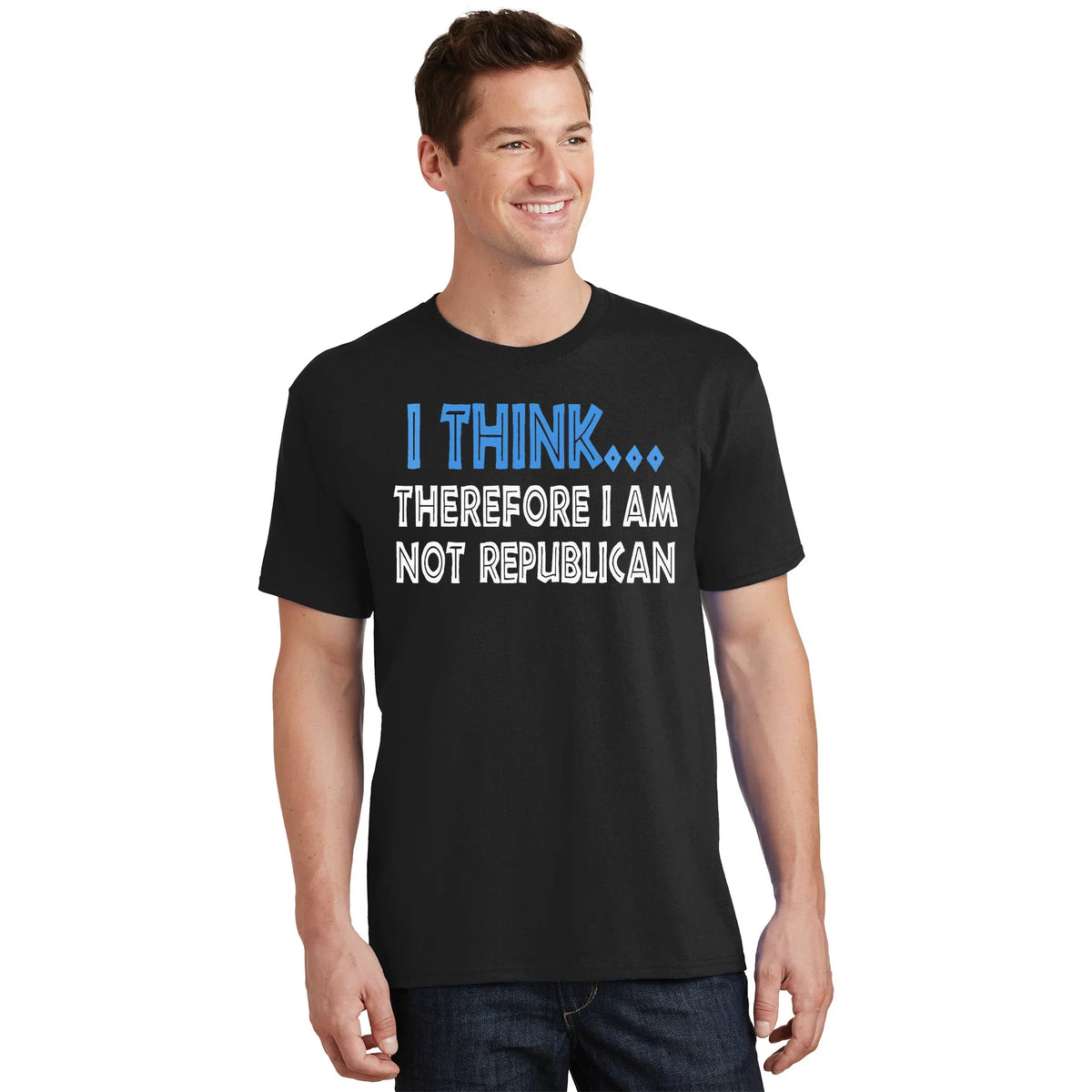 Funny I Thinks Therefores Im Not Republicans 4th Of July product image 1
