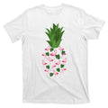 Flamingo Pineapple Cute Fun Summer T-Shirt product image 1