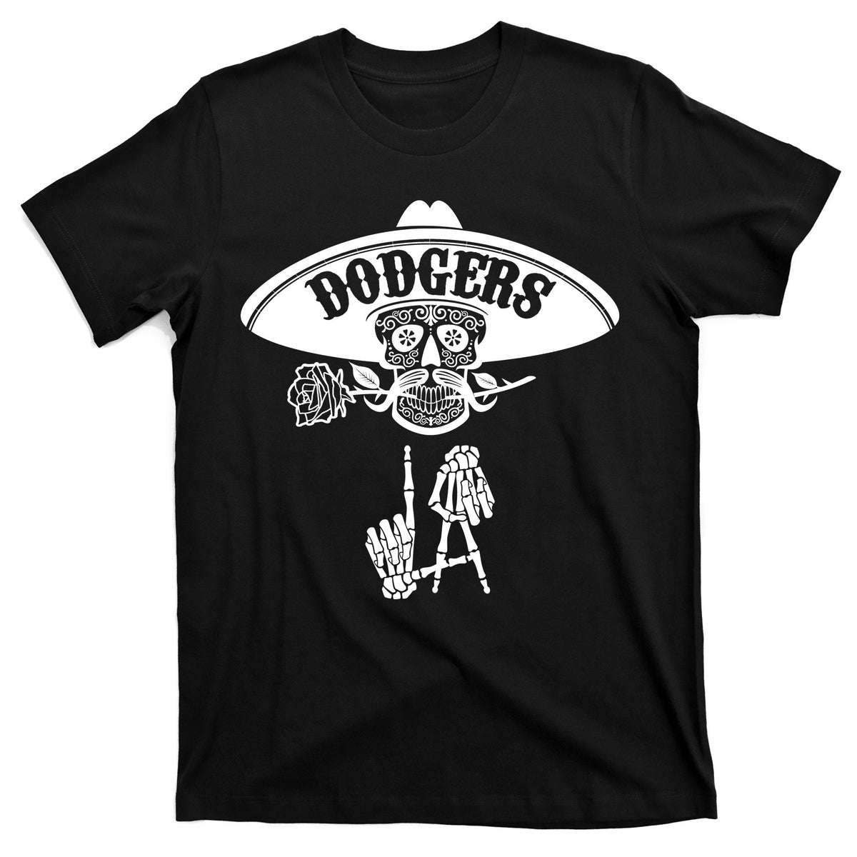 Funny Skull Dodgers T-Shirt product image 1