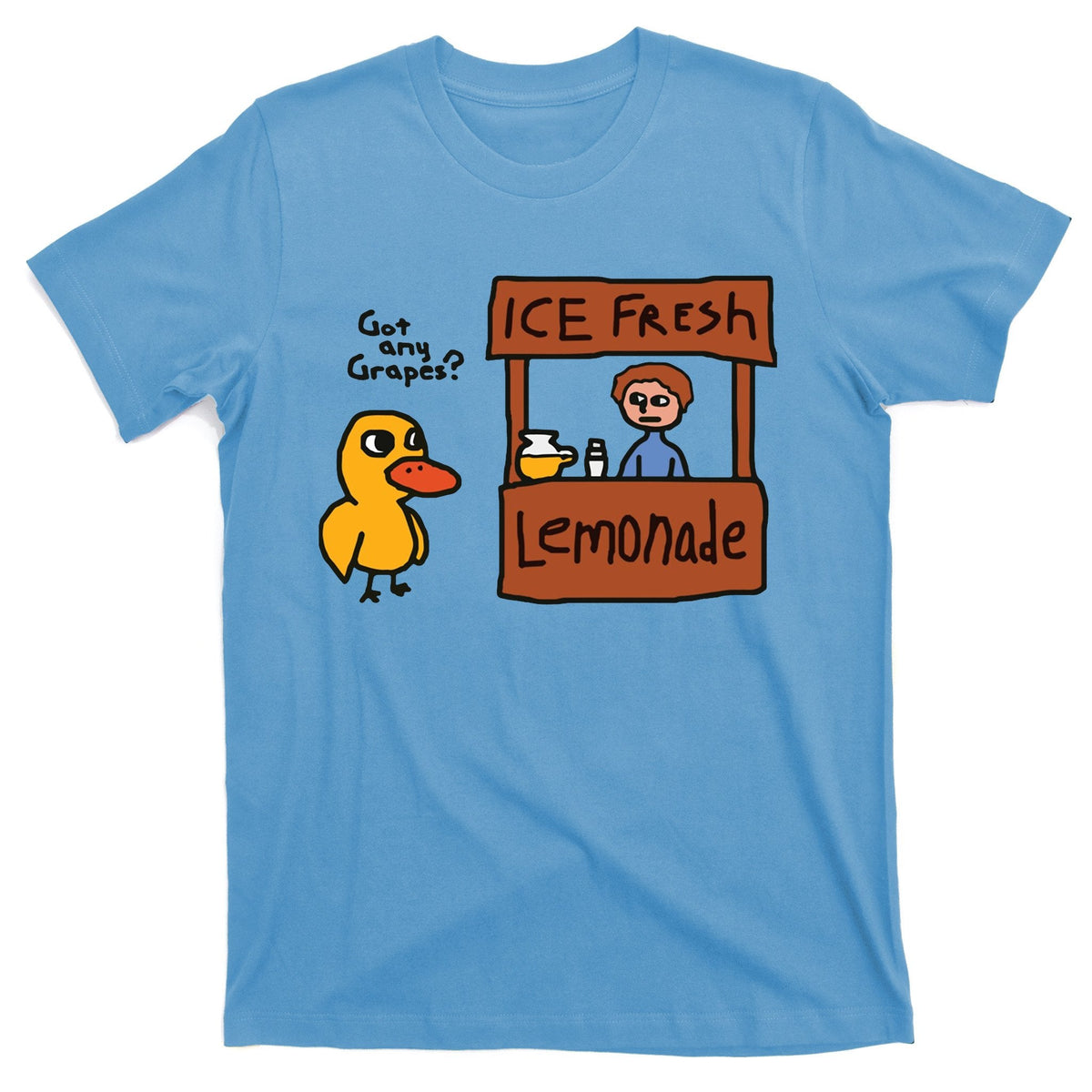 Got Any Grapes Duck Song Lemonade T-Shirt product image 1