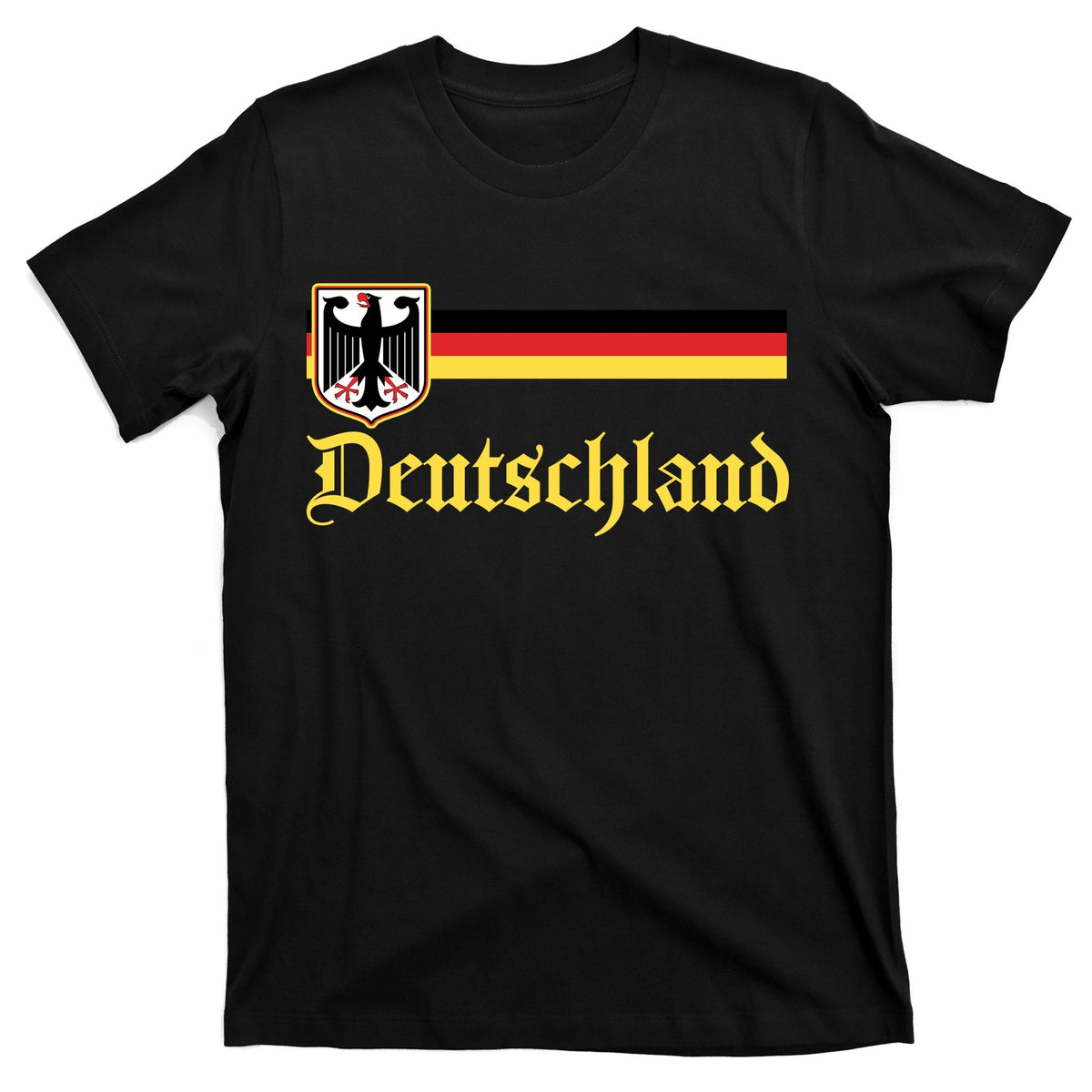 Germany Flag Stripe Logo T-Shirt product image 1