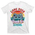 Game Over Back To School Funny Gamer T-Shirt product image 1