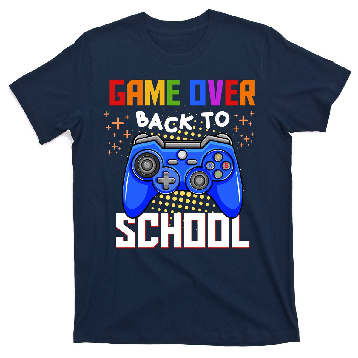 Game Over Back To School Funny T-Shirt product image 1