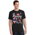 Happy 4th Of July Patriotic American US Flag Of T-Shirt product image 1