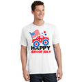 Happy 4th Of July Monster Truck American Flag T-Shirt product image 1