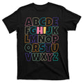 Hi ABC Colorful Alphabet T-Shirt product image 1