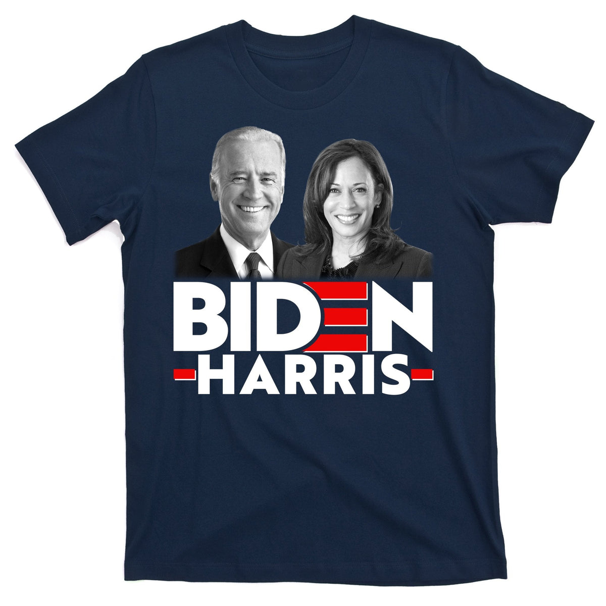 Joe Biden Kamala Harris Portraits 2020 T-Shirt product image 1