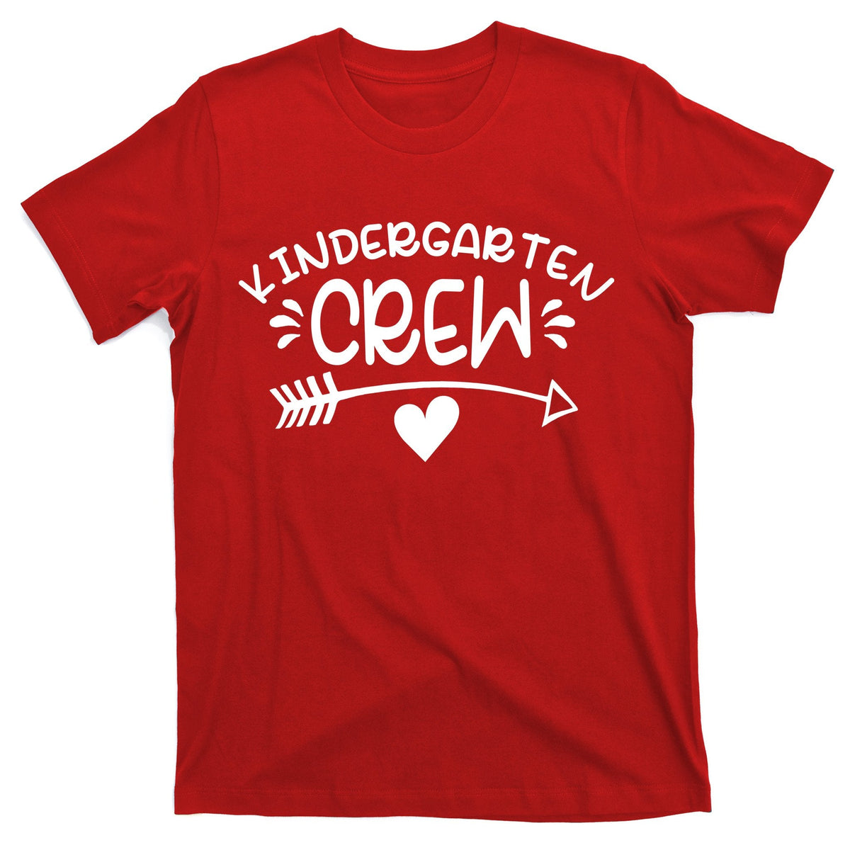 Kindergarten Crew Arrow Hear Simple Logo T-Shirt product image 1