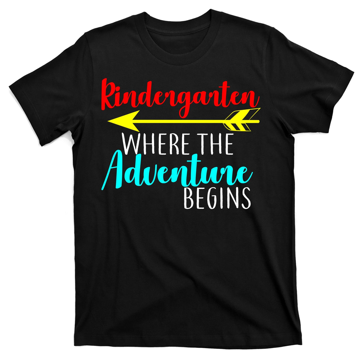 Kindergarten Where The Adventure Begins T-Shirt product image 1