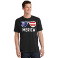 Merica Flag Sunglasses Patriotic 4th Of July T-Shirt product image 1