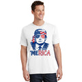 Merica Trump Happy 4th Of July American Flag T-Shirt product image 1