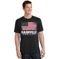 Nashville Tennessee 4th Of July American Flag Usa T-Shirt product image 1