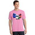 Owl American Flag 4th Of July Lovers Gift T-Shirt product image 1