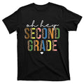 Oh Hey Second Grade Cheetah Print T-Shirt product image 1