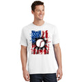 Patriotic Baseball 4th Of July Usa American Flag Boy T-Shirt product image 1