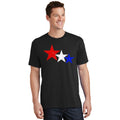 Patriotic Stars Red White Blue American 4th Of July T-Shirt product image 1