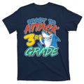 Ready To Attack 3rd Grade Shark T-Shirt product image 1